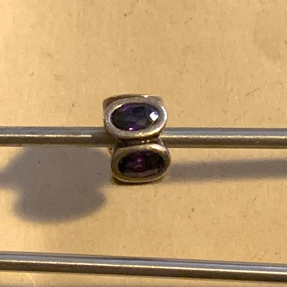 Pandora purple gems charm